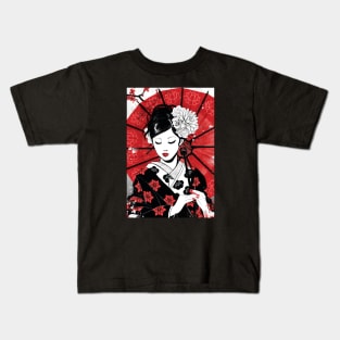 Japan Geisha Kids T-Shirt